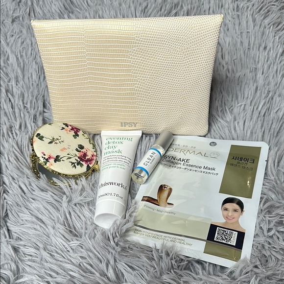 ThisWorks Evening Detox Clay Mask 1.7 Oz & Ipsy Bag & Beauty Bundle Set - Picture 6 of 15